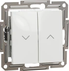 Вимикач для жалюзі Schneider Electric Asfora білий без рамки EPH1370121