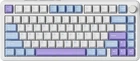 Клавіатура Бездротова ATTACK SHARK X85 Purple-White Механічна (2.4G/Bluetooth/USB type-c) RGB Підсвічування , 75%