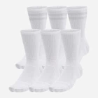 Мужские Носки UA Essential 6pk Crew белый LG 1387058-100 LG