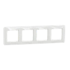 Рамка Schneider Electric Sedna Design чотиримісна біла SDD311804