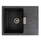 Гранітна мийка для кухні VALESO 6250 ZIRKONE матовий Графіт (00120125)