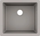 Мийка кухонна Hansgrohe S51, граніт, квадрат, без крила, 500х450х190мм, чаша - 1, врізна, S510-U450, (00116896)