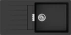 Мийка кухонна Hansgrohe S52, граніт, прямокутник, з крилом, 980х480х190мм, чаша - 1, накладна, S520- (00116891)