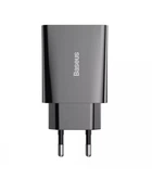 Мережевий зарядний пристрій Baseus Speed Mini PD Charger 20W (1 Type-C) Black