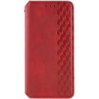 Шкіряний чохол-книжка GETMAN Cubic (PU) для Samsung Galaxy A57 5G Red