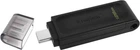 Флешка USB 3.2 Kingston DT 70 128GB Type-C DT70/128GB