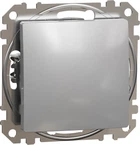 1-клавішний вимикач Schneider Electric Sedna Design алюміній (SDD113101)