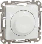 Універсальний поворотний димер Schneider Electric Sedna Design для світлодіодних ламп білий SDD111502