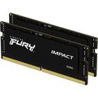 Модуль пам'яті Kingston Fury Impact KF548S38IBK2-64 DDR5/64Gb(2x32)/4800MHz для ноутбуків Black