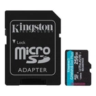 Карта памяти MicroSDXC 256GB UHS-I/U3 Class 10 Kingston Canvas Go! Plus R200/W160MB/s + SD-адаптер (SDCG4/256GB)