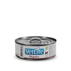 Влажный корм для кошек Farmina Vet Life Hepatic при хронической печеночной недостаточности 85 г