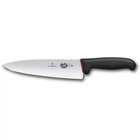 Кухонний ніж великий Victorinox Dual Grip Chef's, лезо 20 см, Black (Vx52063.20D)