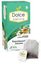 Чай пакетований китайський зелений з ароматом жасмину Dolce Natura Королівський Жасмин 25х2г