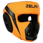 Шлем боксерский Zelart BO-7041 с полной защитой PU