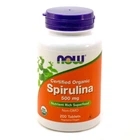 Натуральна добавка Now Foods Spirulina Спіруліна  500 мг таблетки