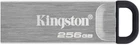 Флешнакопичувач USB3.2 256 GB Kingston DataTraveler Kyson Silver/Black (DTKN/256GB) Метал