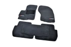 Килимки у салон (ворсові) Mitsubishi Outlander XL 2006-2012, Premium, чорні, AVTM BLCLX1396