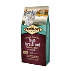 Сухой корм для кошек Carnilove Fresh для стерилизованных с карпом и форелью