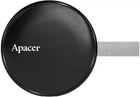 Внешний SSD накопитель Apacer Magnetic Portable AS725 1 TB Black (AP1TBAS725B-1)