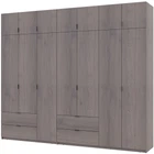 Шкаф для одежды Doros Лукас Канноло/Канноло 3+4 ДСП 280х50х240 см (42005244)