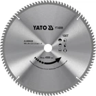 Диск пильный по алюминию YATO 350х30х3.2x2.5 мм 100 зубцов до 4500 об/мин (YT-6099)