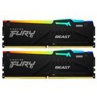 Оперативная память Kingston FURY 64 GB (2x32GB) DDR5 5600 MHz Beast RGB (KF556C40BBAK2-64)