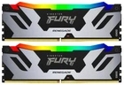Оперативная память Kingston FURY 32 GB (2x16GB) DDR5 6400 MHz Renegade Silver RGB (KF564C32RSAK2-32)