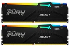Оперативна пам'ять Kingston FURY 64GB (2x32GB) DDR5 5200MHz Beast RGB (KF552C40BBAK2-64)