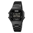 Часи наручні з підсвічуванням Skmei 1647BK 3 ATM Black