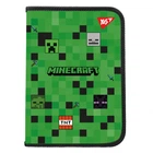 Папка факультативна пластикова на блискавці Minecraft А4 з кишенею YES (492332)