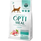Сухой корм для кошек Optimeal Extra Shine со вкусом трески