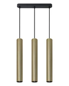 Подвесной светильник, люстра над столом, барной стойкой Goldlux 326164 Lungomare GU10 3x10W IP20 Золотой