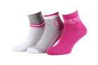 Носки Sergio Tacchini 3-pack белый, розовый, серый женские 36-41 (13898215-1)