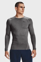 Лонгслив UA HG Armour Comp LS серый мужской SM (1361524-090)