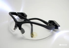 Захисні окуляри Strelok STR Flash з ліхтариками Прозорі лінзи (20200SRT) - зображення 3