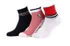 Носки Sergio Tacchini 3-pack белый, красный, черный женские 36-41 (13898215-2)
