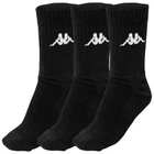 Носки Kappa Trisper Tennis Sock 3pk черный унисекс 35-38 (303WIG0-902)