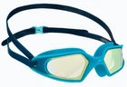 Очки для плавания Speedo HYDROPULSE MIRROR GOG JU бирюзовый, черный детский OSFM (8-12269D656)