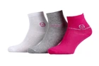 Носки Sergio Tacchini 3-pack белый, розовый, серый женские 36-41 (13896812-2)