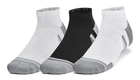 Носки UA Performance Tech 3pk Low черный, серый унисекс XL (1379504-003)