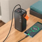 УМБ Павербанк Borofone BJ66 40000mAh 22.5W Magnifico зовнішній акумулятор зі швидкою зарядкою та ліхтарем Чорний