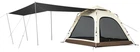 Палатка трехместная автоматическая с тентом Naturehike Ango CNK2550WS010 L Коричневая (6975641887799)