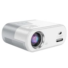 Проектор Hoco DT2, версія Android, 720P, Wi-Fi 2.4G, 5G, BT5.0, grey white