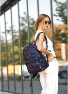 Женский рюкзак Sambag Brix PJT с принтом "Flamingo"