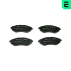 Колодки гальмівні дискові Chevrolet Aveo 02-25р Optimal BP-12154