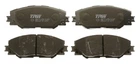 Колодки гальмівні дискові комплект Toyota Auris, RAV4, Mark X Zio, Prius Plus 05-25р TRW GDB3424