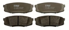 Колодки гальмівні дискові комплект Toyota Tundra, Land Cruiser 200, Sequoia 06-25р TRW GDB3491