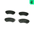 Гальмівні колодки Optimal BP-12123