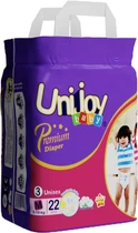 Підгузки Unijoy baby Premium М 5-10 кг 22 шт (6973920541028)