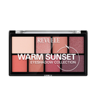 Палітра тіней для очей Revuele Eyeshadow Collection "Теплий захід сонця", 15 г